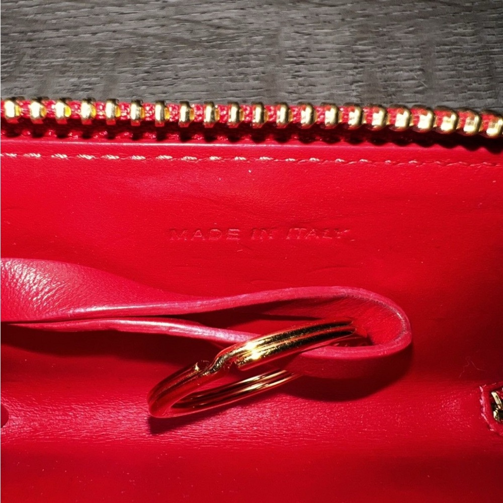 Christian Louboutin Key Pouch and Gold Key Ring - Picture 10 of 12